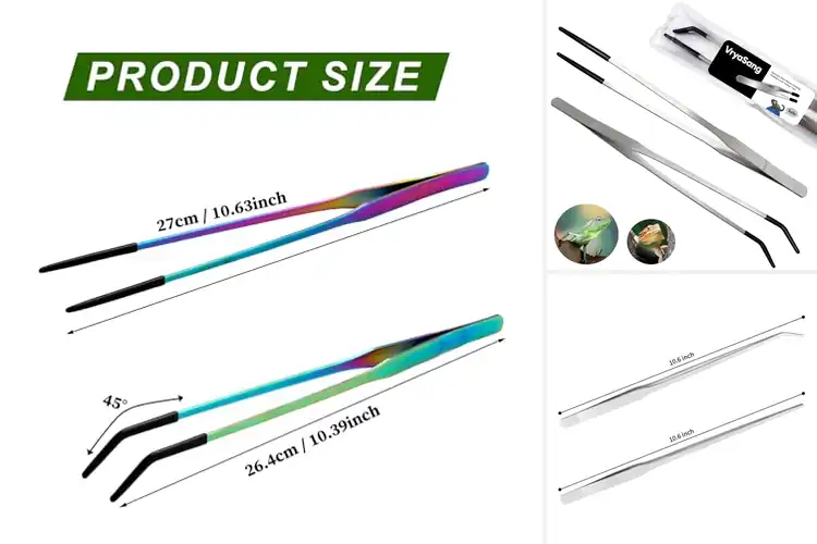 Detailed view of Best Safe Reptile Feeding Tools