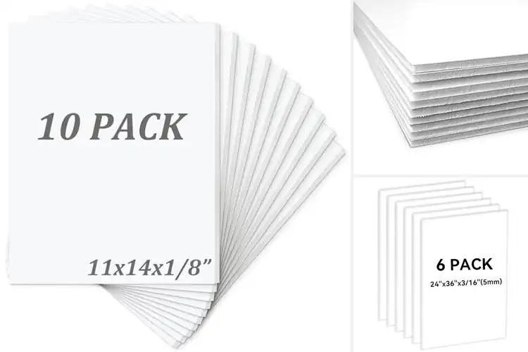 Detailed view of Best Sign Making Foam Boards