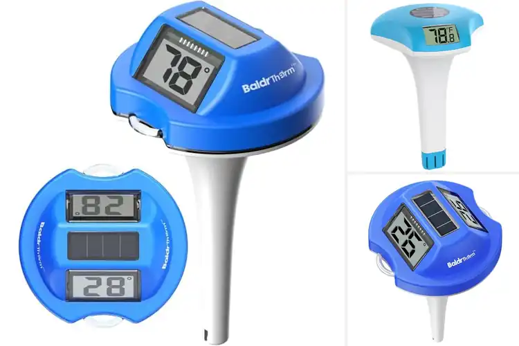 Detailed view of Best Solar Powered Pool Thermometers
