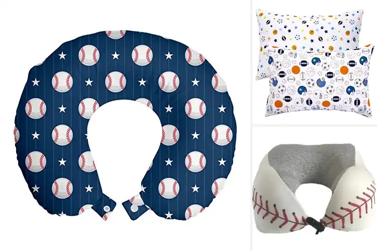 Detailed view of Best Sports Themed Travel Pillows