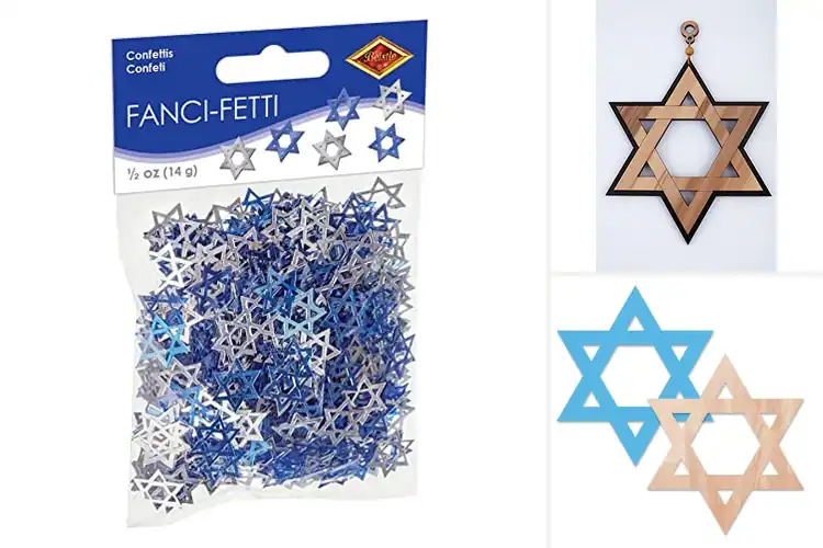 Detailed view of Best Star Of David Decoration