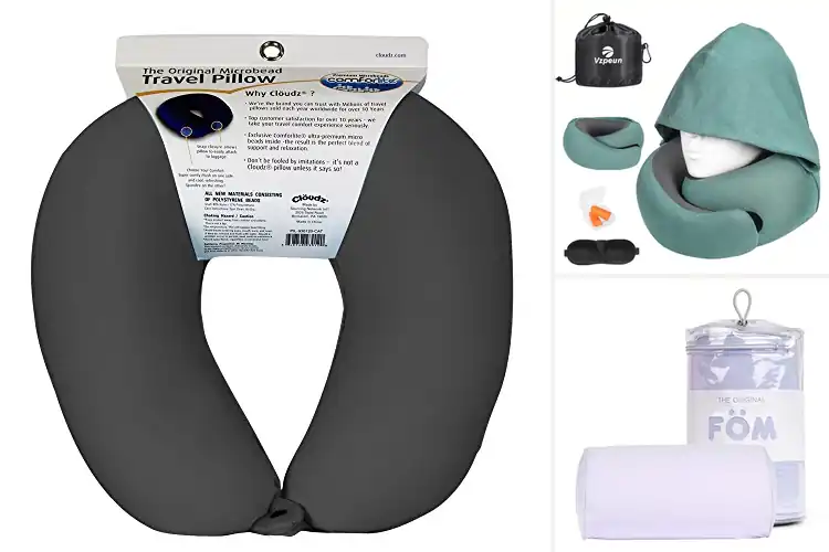 Detailed view of Best Stretchy Travel Pillows