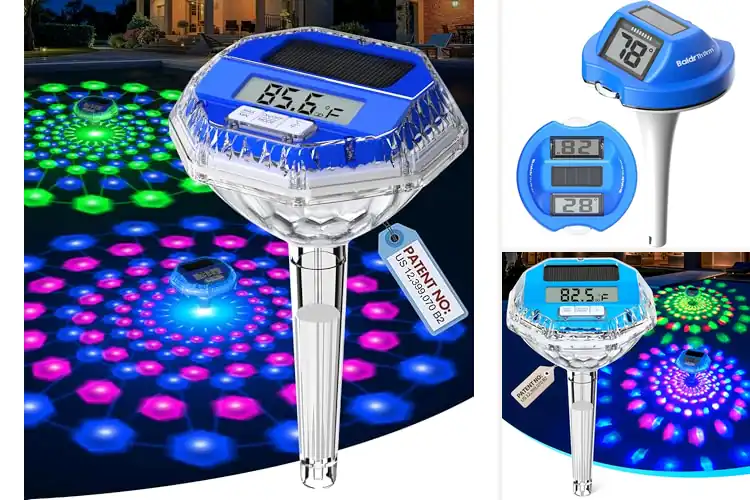 Detailed view of Best Sustainable Pool Thermometers: Eco-Chic Pool Temps