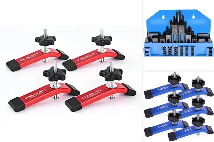 Detailed view of Best T Slot Clamps