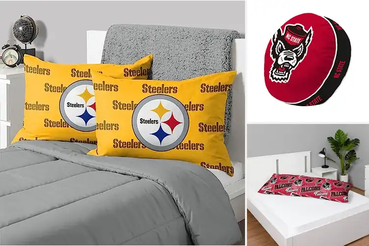 Detailed view of Best Team Logo Pillows: Show Your Fan Pride in Style