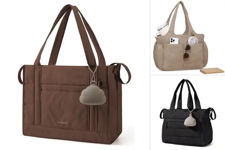 Detailed view of Best Top Zip Diaper Tote