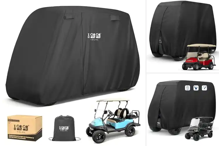 Detailed view of Best Universal Golf Cart Covers