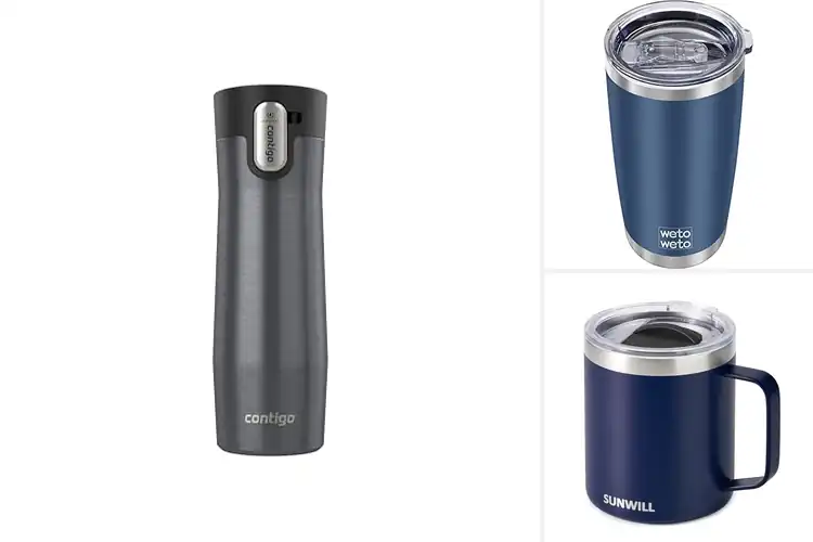 Detailed view of Best vacuum-insulated mugs