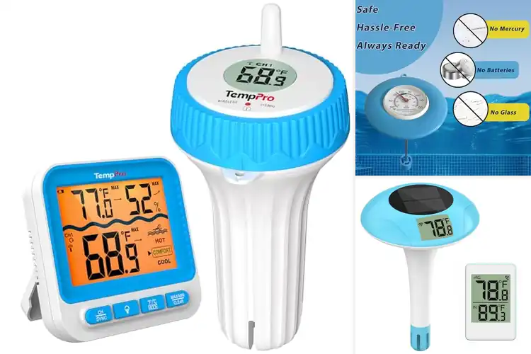 Detailed view of Best Waterproof Pool Thermometers