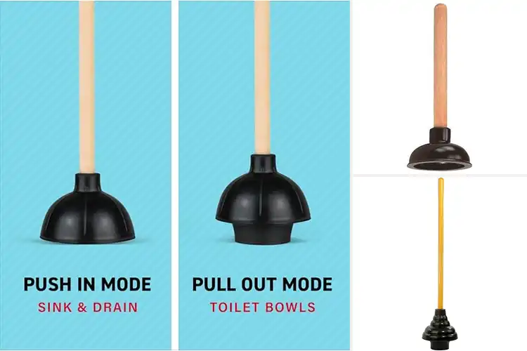 Detailed view of Best Wood Handle Plungers